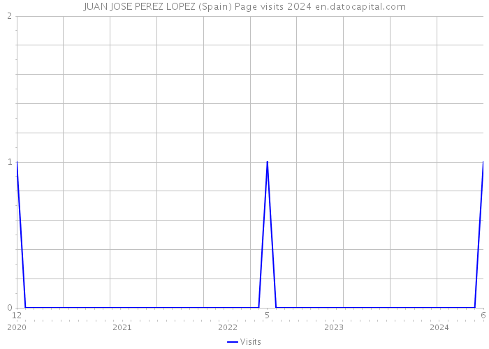 JUAN JOSE PEREZ LOPEZ (Spain) Page visits 2024 