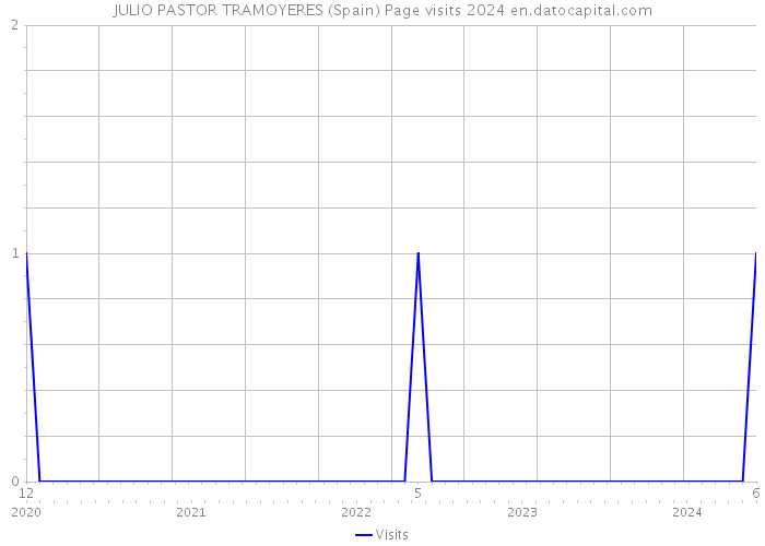 JULIO PASTOR TRAMOYERES (Spain) Page visits 2024 