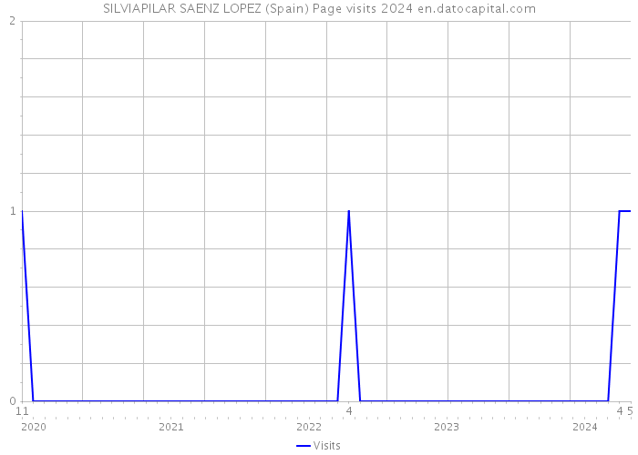 SILVIAPILAR SAENZ LOPEZ (Spain) Page visits 2024 