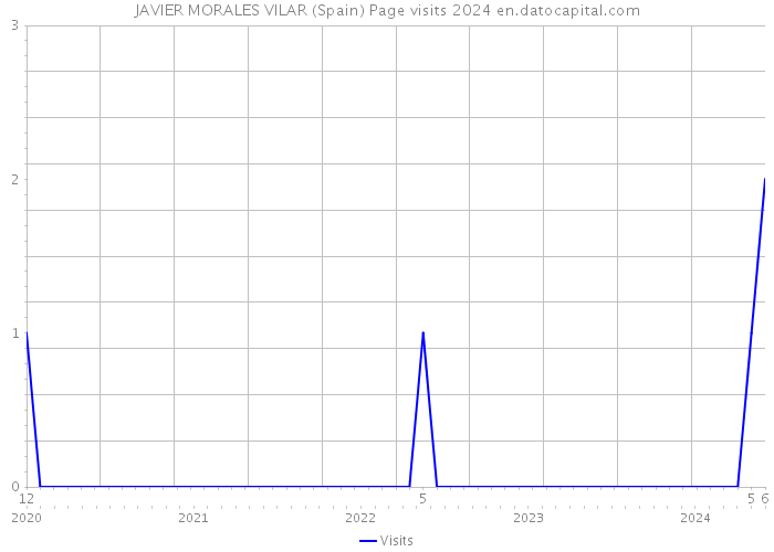 JAVIER MORALES VILAR (Spain) Page visits 2024 