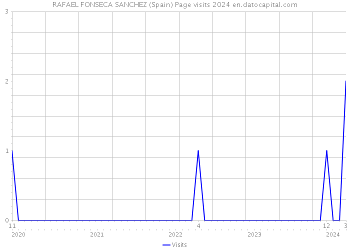 RAFAEL FONSECA SANCHEZ (Spain) Page visits 2024 
