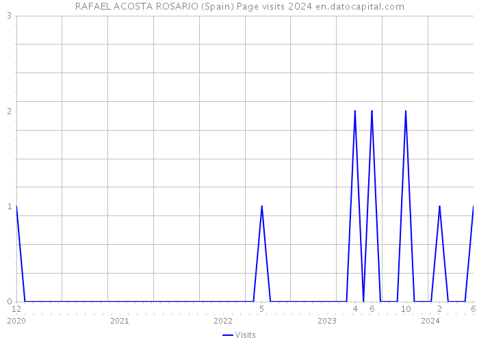 RAFAEL ACOSTA ROSARIO (Spain) Page visits 2024 