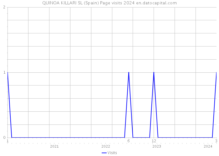 QUINOA KILLARI SL (Spain) Page visits 2024 