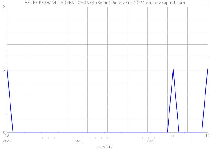 FELIPE PEREZ VILLARREAL GARASA (Spain) Page visits 2024 