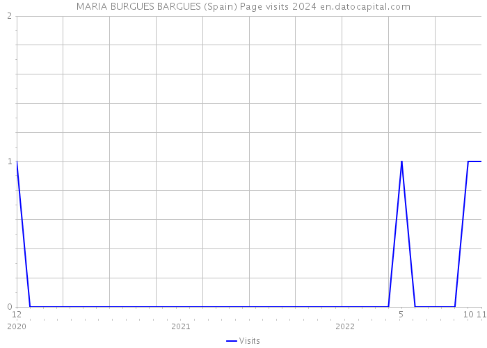 MARIA BURGUES BARGUES (Spain) Page visits 2024 