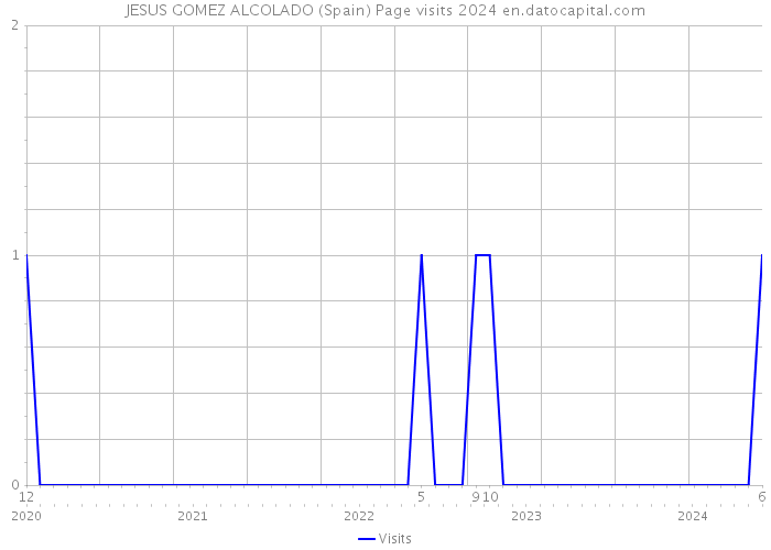 JESUS GOMEZ ALCOLADO (Spain) Page visits 2024 