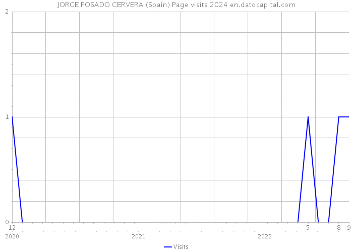 JORGE POSADO CERVERA (Spain) Page visits 2024 