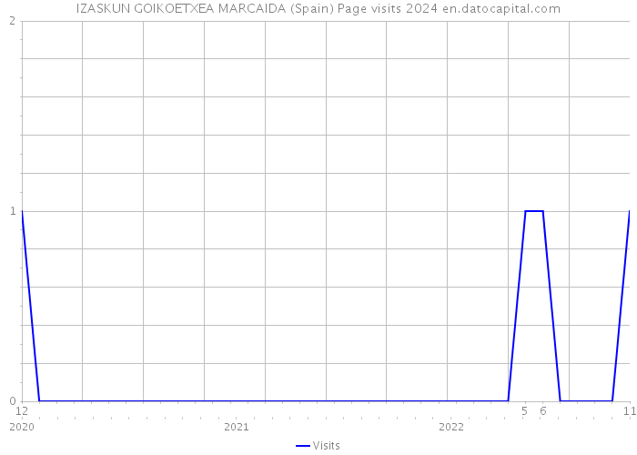 IZASKUN GOIKOETXEA MARCAIDA (Spain) Page visits 2024 