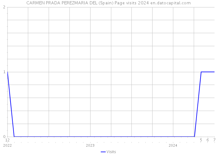CARMEN PRADA PEREZMARIA DEL (Spain) Page visits 2024 