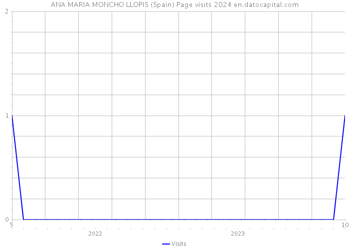 ANA MARIA MONCHO LLOPIS (Spain) Page visits 2024 