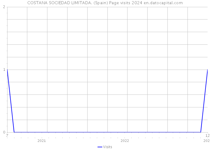 COSTANA SOCIEDAD LIMITADA. (Spain) Page visits 2024 