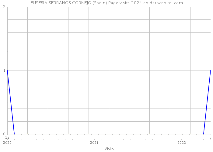 EUSEBIA SERRANOS CORNEJO (Spain) Page visits 2024 