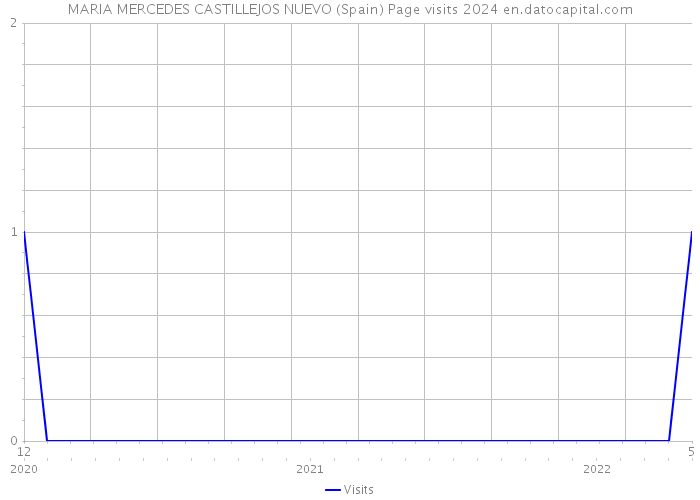 MARIA MERCEDES CASTILLEJOS NUEVO (Spain) Page visits 2024 