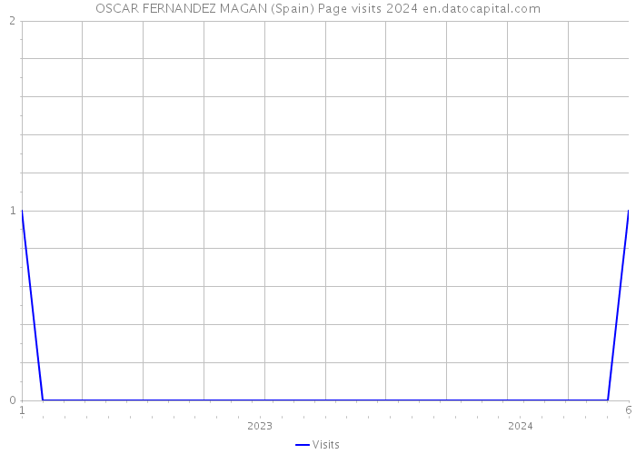 OSCAR FERNANDEZ MAGAN (Spain) Page visits 2024 