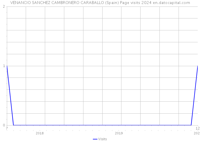 VENANCIO SANCHEZ CAMBRONERO CARABALLO (Spain) Page visits 2024 