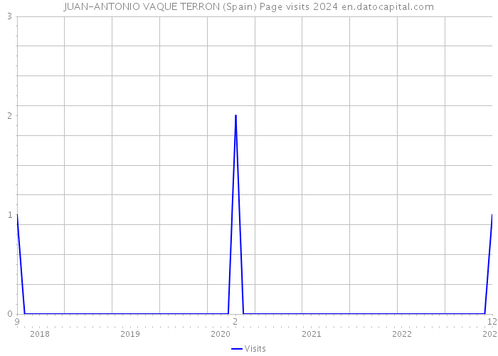JUAN-ANTONIO VAQUE TERRON (Spain) Page visits 2024 
