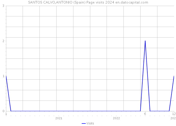 SANTOS CALVO,ANTONIO (Spain) Page visits 2024 