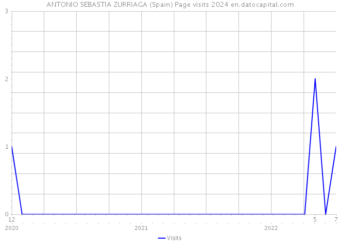 ANTONIO SEBASTIA ZURRIAGA (Spain) Page visits 2024 