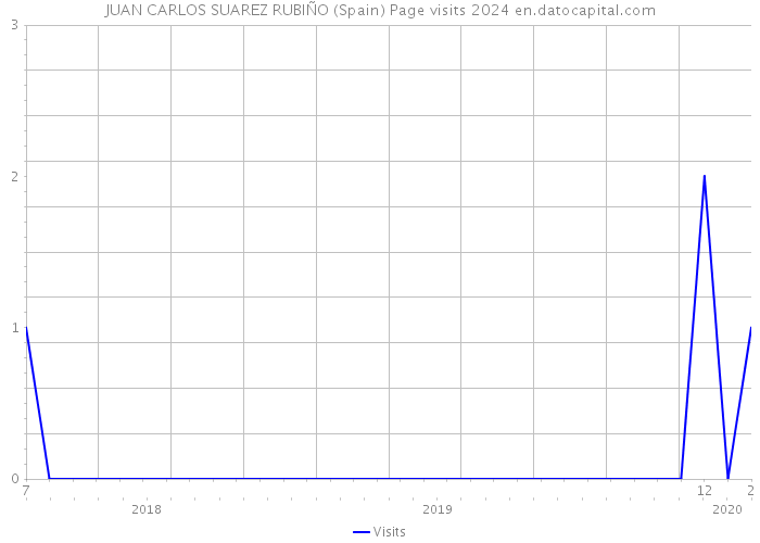 JUAN CARLOS SUAREZ RUBIÑO (Spain) Page visits 2024 