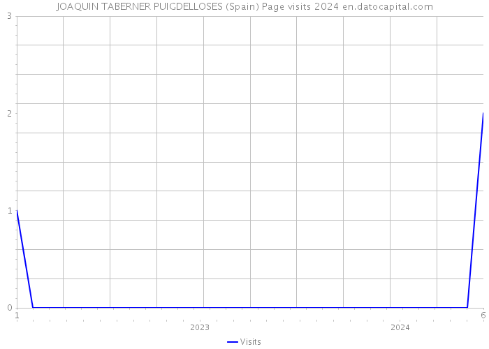 JOAQUIN TABERNER PUIGDELLOSES (Spain) Page visits 2024 