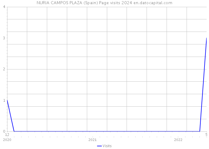 NURIA CAMPOS PLAZA (Spain) Page visits 2024 