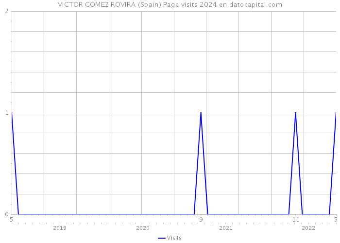 VICTOR GOMEZ ROVIRA (Spain) Page visits 2024 