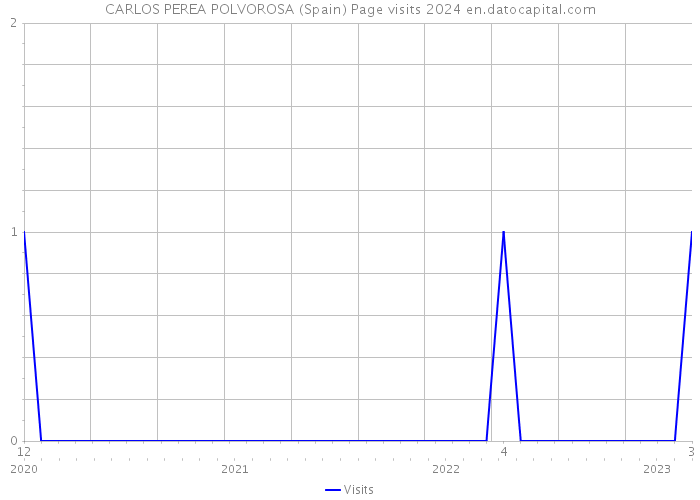 CARLOS PEREA POLVOROSA (Spain) Page visits 2024 