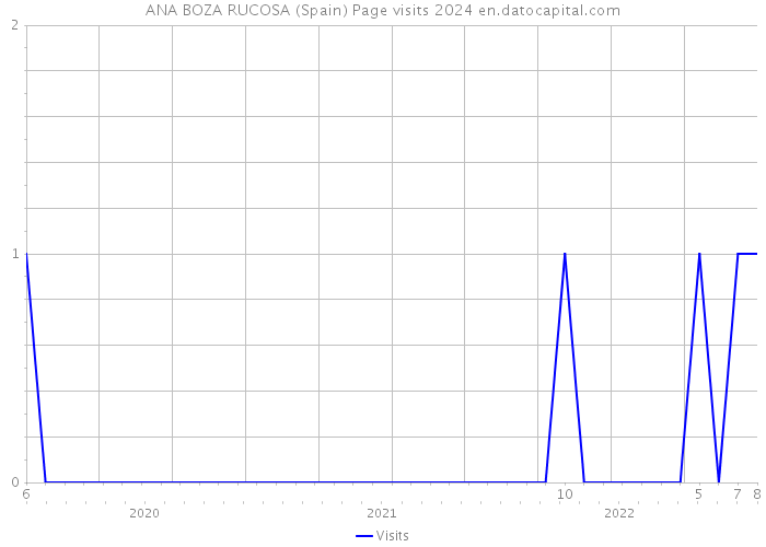 ANA BOZA RUCOSA (Spain) Page visits 2024 