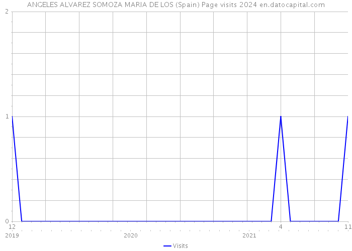 ANGELES ALVAREZ SOMOZA MARIA DE LOS (Spain) Page visits 2024 