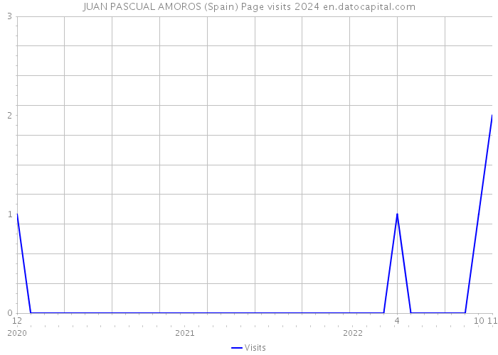 JUAN PASCUAL AMOROS (Spain) Page visits 2024 