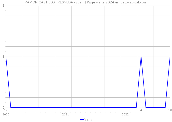 RAMON CASTILLO FRESNEDA (Spain) Page visits 2024 