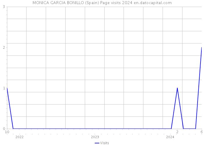 MONICA GARCIA BONILLO (Spain) Page visits 2024 