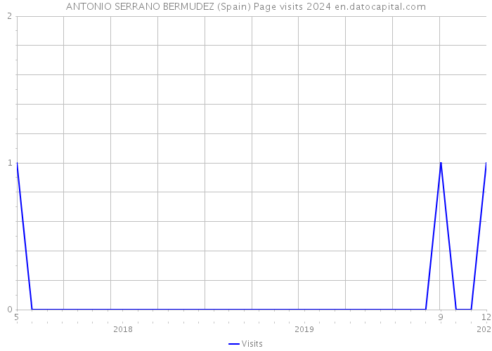 ANTONIO SERRANO BERMUDEZ (Spain) Page visits 2024 