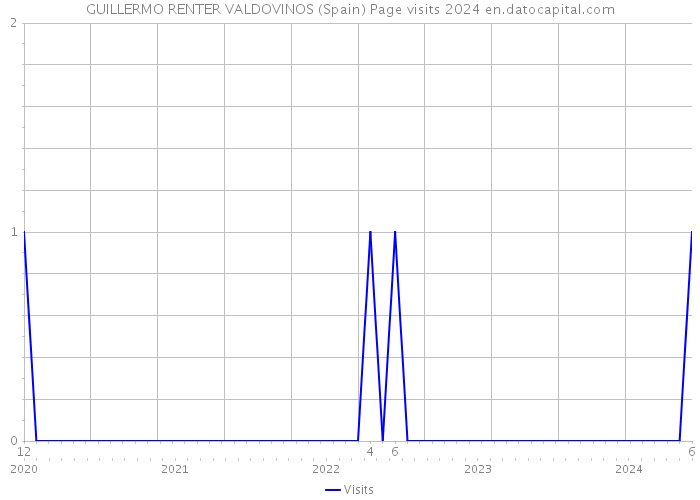 GUILLERMO RENTER VALDOVINOS (Spain) Page visits 2024 