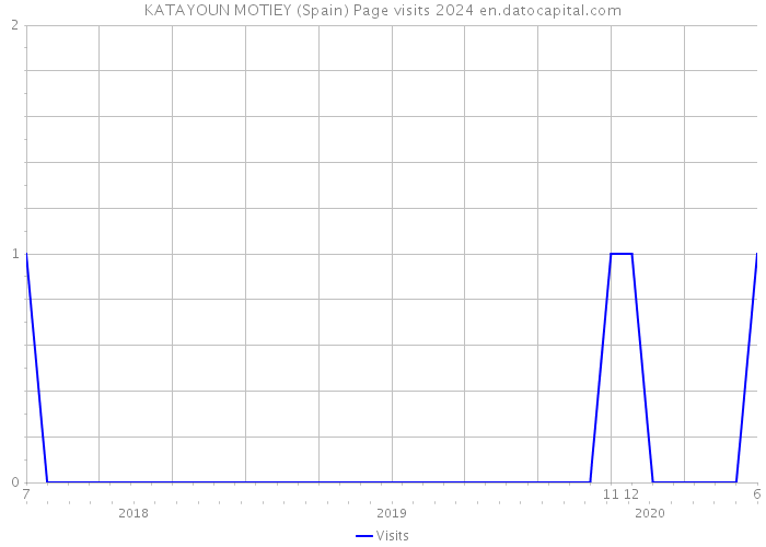 KATAYOUN MOTIEY (Spain) Page visits 2024 