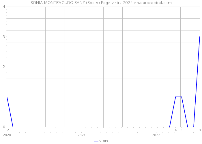 SONIA MONTEAGUDO SANZ (Spain) Page visits 2024 