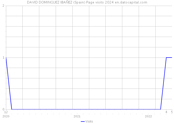 DAVID DOMINGUEZ IBAÑEZ (Spain) Page visits 2024 