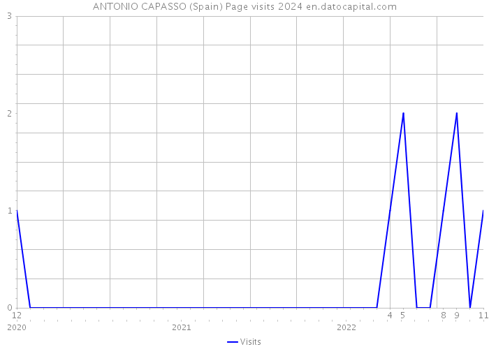 ANTONIO CAPASSO (Spain) Page visits 2024 