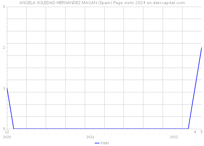 ANGELA SOLEDAD HERNANDEZ MAGAN (Spain) Page visits 2024 