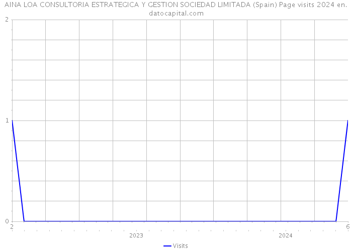 AINA LOA CONSULTORIA ESTRATEGICA Y GESTION SOCIEDAD LIMITADA (Spain) Page visits 2024 