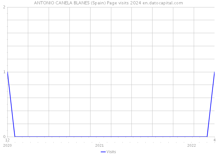 ANTONIO CANELA BLANES (Spain) Page visits 2024 