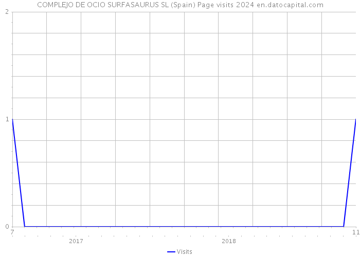 COMPLEJO DE OCIO SURFASAURUS SL (Spain) Page visits 2024 