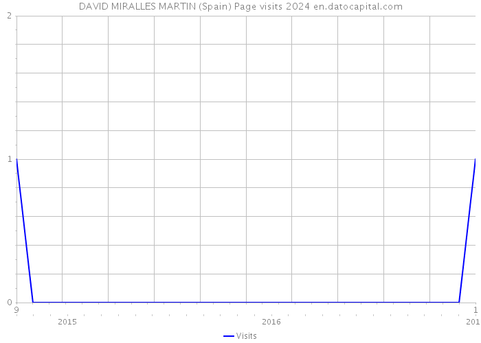 DAVID MIRALLES MARTIN (Spain) Page visits 2024 