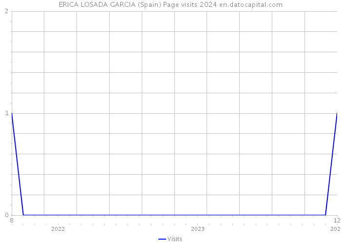 ERICA LOSADA GARCIA (Spain) Page visits 2024 
