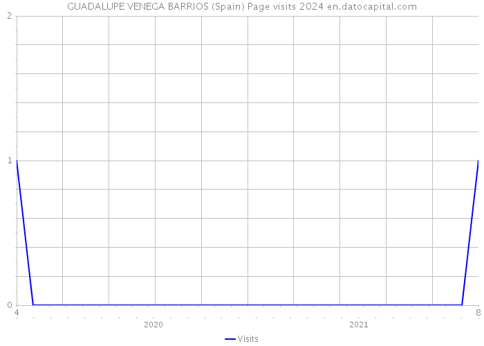 GUADALUPE VENEGA BARRIOS (Spain) Page visits 2024 
