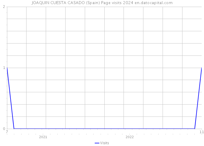 JOAQUIN CUESTA CASADO (Spain) Page visits 2024 