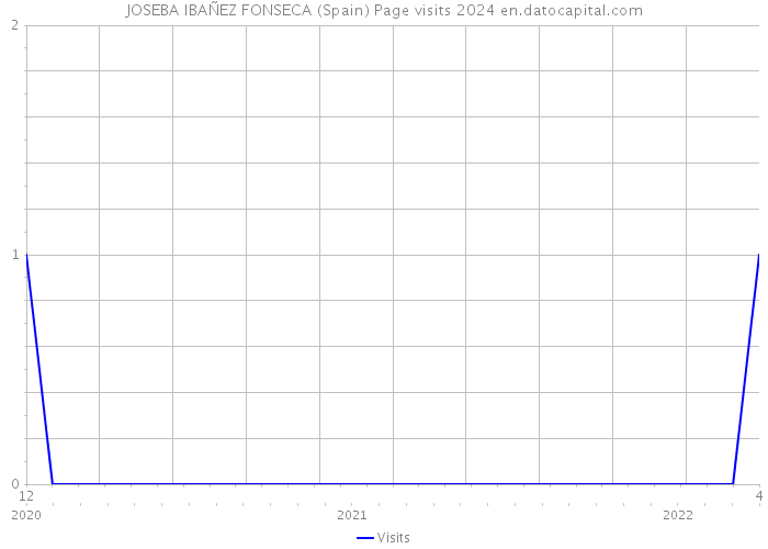 JOSEBA IBAÑEZ FONSECA (Spain) Page visits 2024 