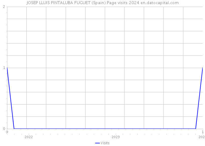 JOSEP LLUIS PINTALUBA FUGUET (Spain) Page visits 2024 