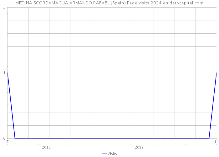 MEDINA SCORDAMAGLIA ARMANDO RAFAEL (Spain) Page visits 2024 