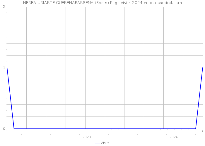 NEREA URIARTE GUERENABARRENA (Spain) Page visits 2024 